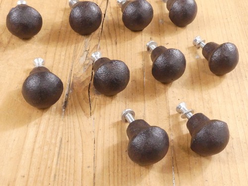 10 pomelli cassetti maniglie estraibili rustico ghisa mobile cucina look vintage - Foto 2 di 8