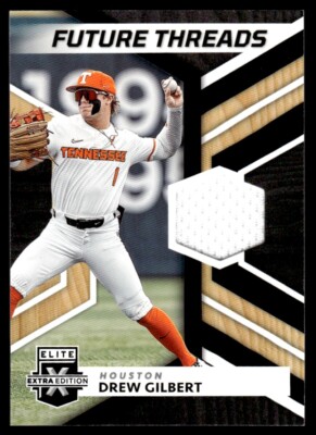 2022 Panini Elite Extra Edition Future Threads Drew Gilbert Houston Astros