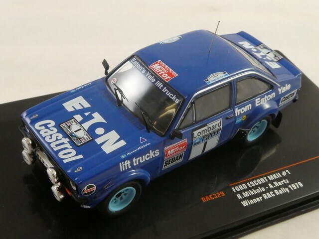 IXO FORD ESCORT MKIII RS 1600I #20 Wilson RAC Rally 1983 1/43 RAC377BLQ EUR 43,58 - FR