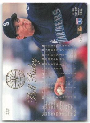 1994 Fleer Flair #339 Bill Risley Seattle Mariners 2AC | eBay