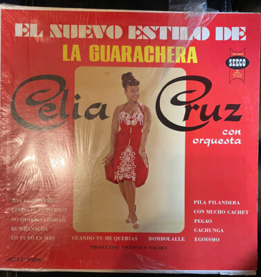 Celia Cruz    El Nuevo Estilo De La Guarachera 1965 Vinyl Record
