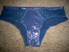 VICTORIAS SECRET HIPHUGGER BLUE BODY BY VICTORIA SMALL NEW