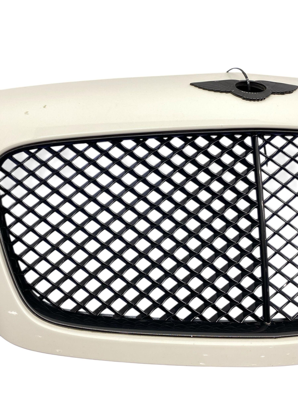 2006-2012 BENTLEY FLYING SPUR FRONT HOOD UPPER RADIATOR GRILLE ASSY (LA9B) *NOTE