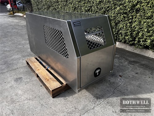 【LOCAL PICKUP ONLY!】Alloy 800 x 1770 x 850 mm Flat Plate Half Half Dog Cage - Picture 6 of 13