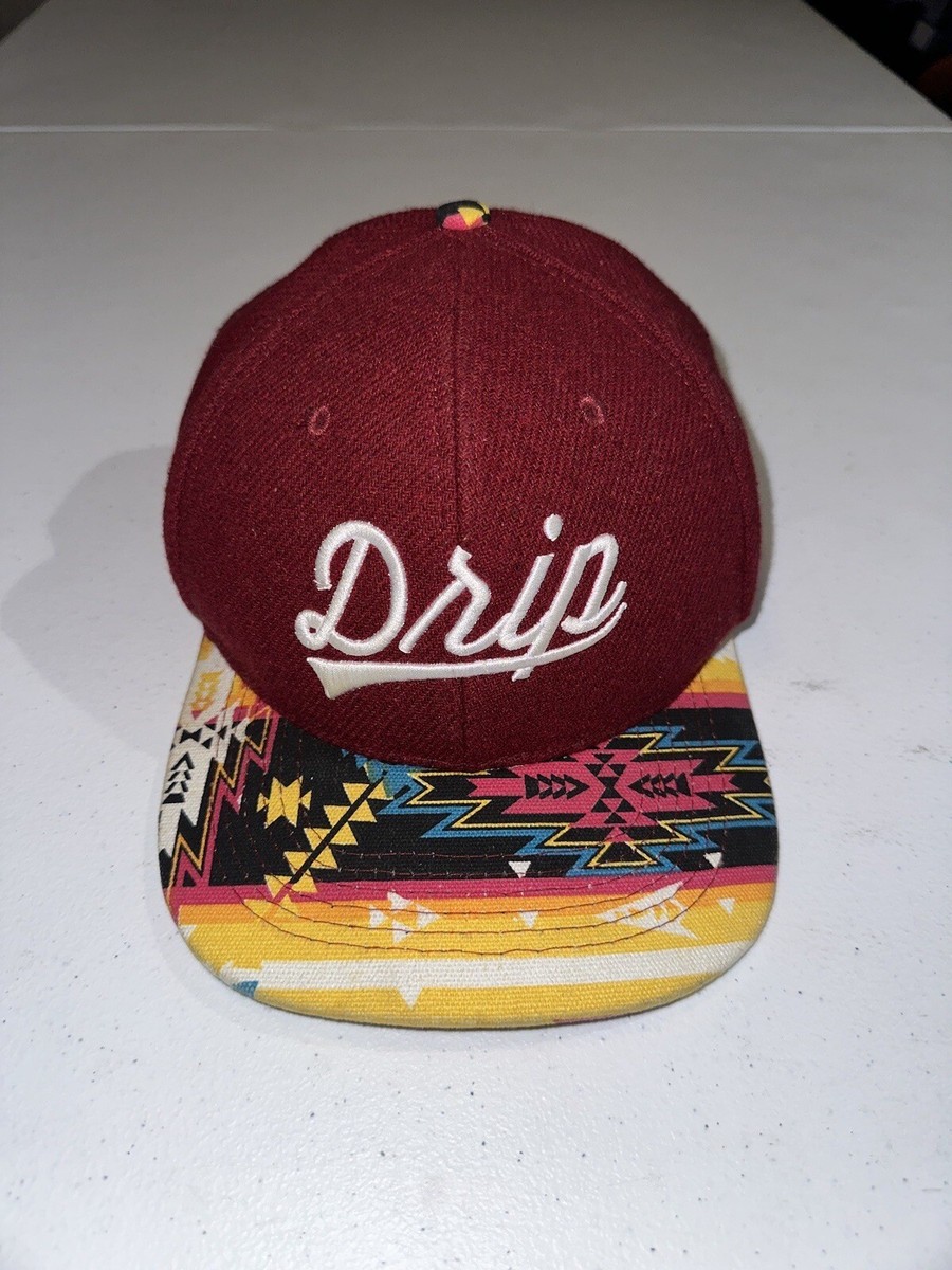 Drip Hat Men's Red SnapBack Smokey Bear Official Juice Co 14