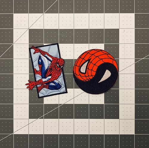 Marvel Spider-Man Venom Yin Yang LOT Iron On Patches NOS 2009 C&D Visionary T3