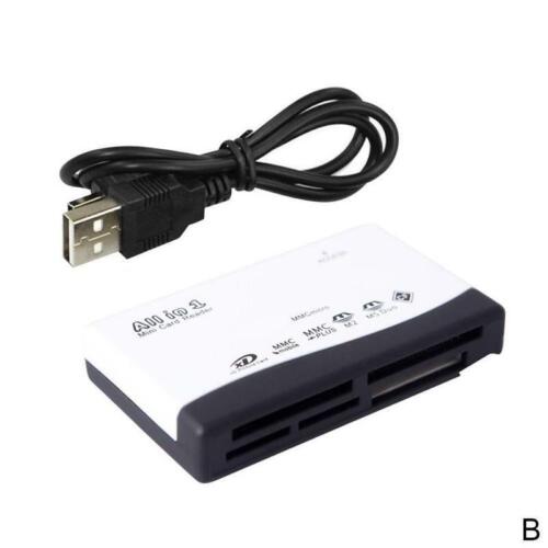 ✨All In One Memory Card Reader USB External SD SDHC Mini Micro M2 MMC XD CF MS - Bild 10 von 10