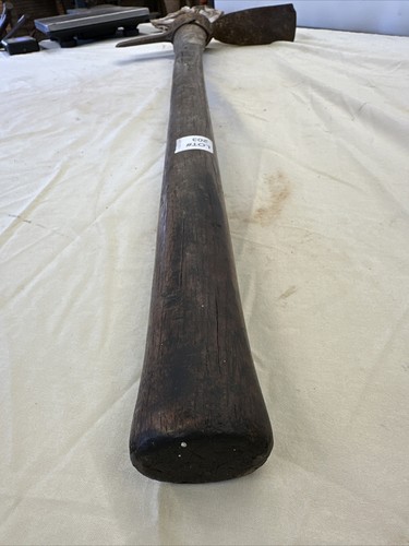 Vintage Grubbing Hoe/Mattock W/ Vertical & Horizontal Digging Blades - Picture 9 of 13