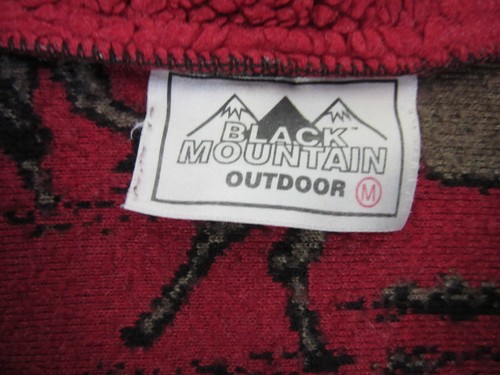 BLACK MOUNTAIN Outdoor Women's Red Horses Long Sleeve M Zip Fleece Jacket - Picture 2 of 3