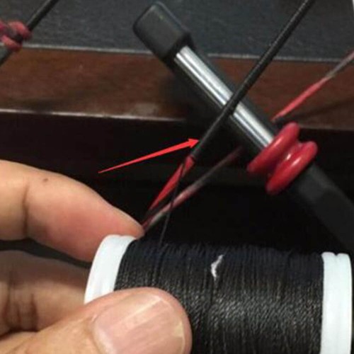 Archery 110m Bow String Serving Thread And Tool Set Rope Fiber Protector Hunting - Picture 2 of 19