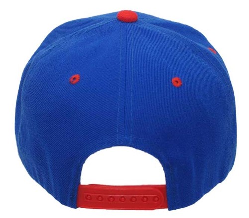 Snapback Hat Baseball Cap With Flat Brim Adjustable Rear Plain - Picture 62 of 80