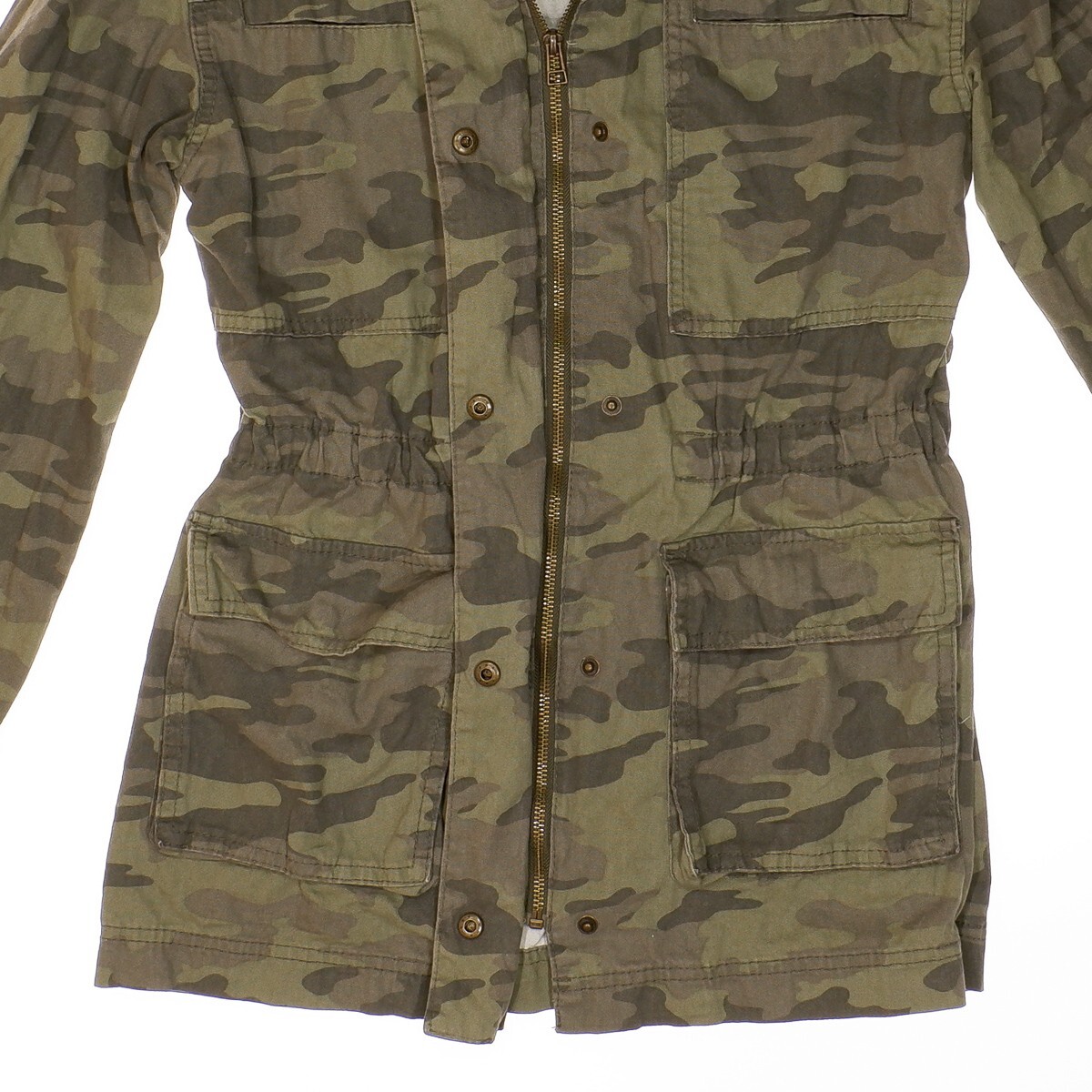 Universal Thread Jacket XS Hooded Camouflage Pock… - image 6