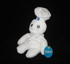 Vintage Pillsbury Doughboy 'Popping Fresh' 1997 8" Plush Beanie Doll NWT — photo 2