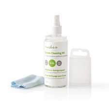 KIT PULISCI SCHERMO 150 ML POLISH SMARTPHONE TV TABLET NOTEBOOK SPRAY MICROFIBRA