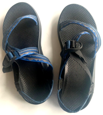 Chaco Men’s Sandal Vibram Shoes Classic Black Sport Fisherman Slide Strap Sz 13 CHACO Sandals Mens 13 STRAPPY Vibram Black Hiking Slingback  main image 4