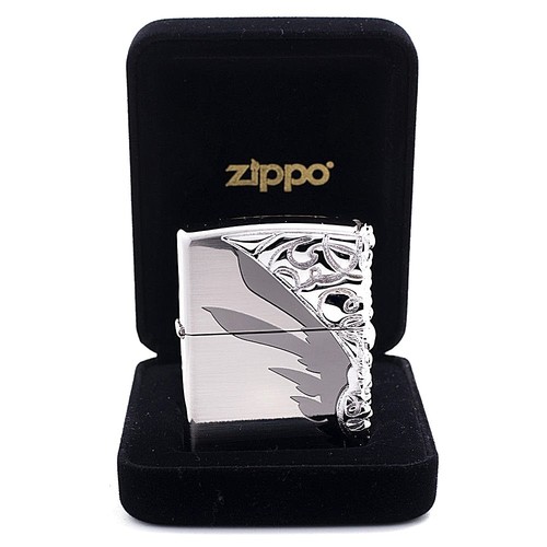 Zippo Shield Sl Lighter Genuine Original Packing 6 Flints set Free GIFT - Picture 5 of 11