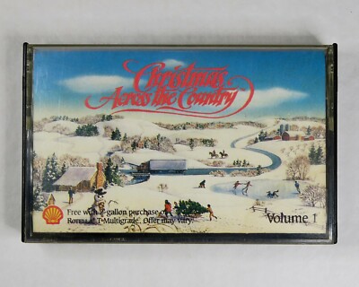 Christmas Across the Country Vol 1 Cassette 1989 Shell Oil Premium Holiday Music