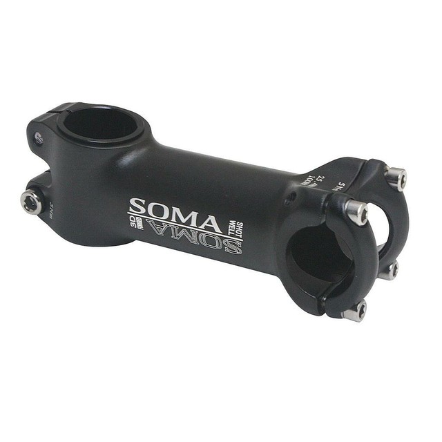 Soma Shotwell Bicycle Stem SILVER 60 x 26.0mm x 1-1//8/" Road Fixed Touring