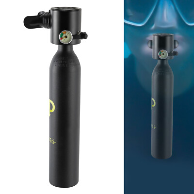 Mini Scuba Diving Tank 0.5L Emergency Oxygen Cylinder for Recreational Diving