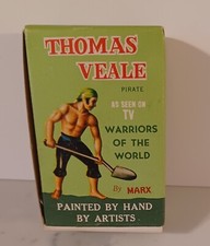 Marx Warriors of the World Pirate Thomas Veale Figure, Vintage