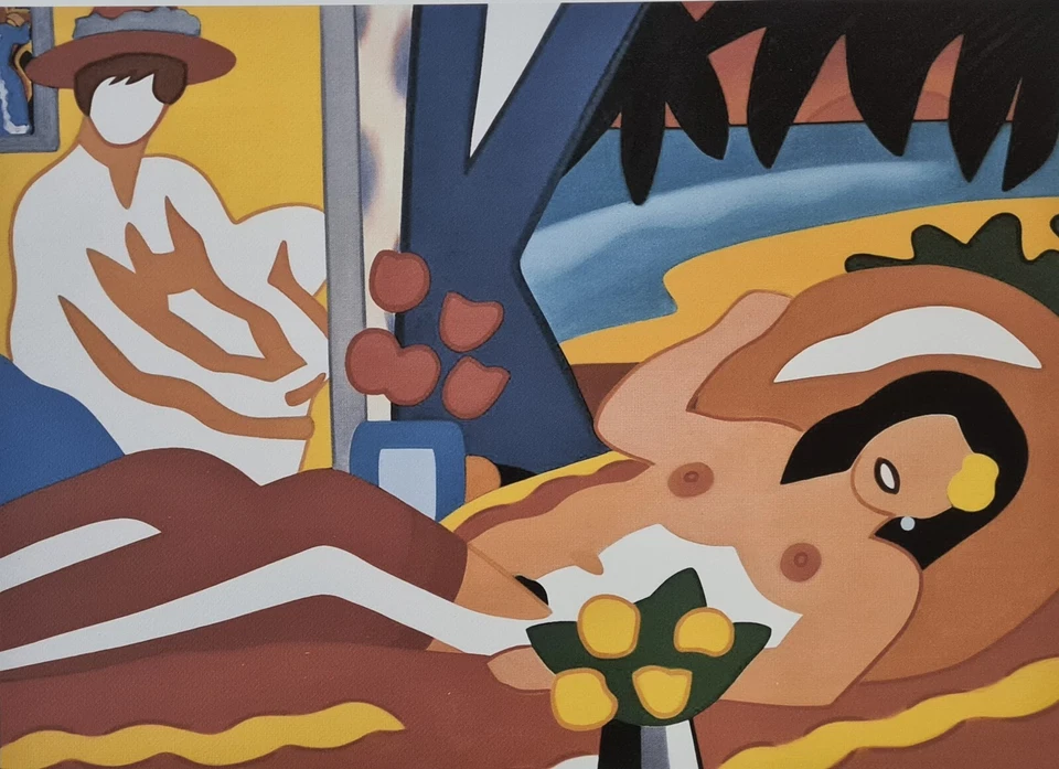 TOM WESSELMANN * Sunset Nude....* 50 x 70 cm * lithograph *limited # xx/450 - Bild 2 von 4