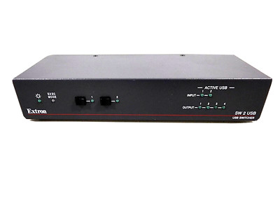 Extron SW2 Professional Quality USB Switcher 2 In 4 Out 5V 500mA *FULLY TESTED*
