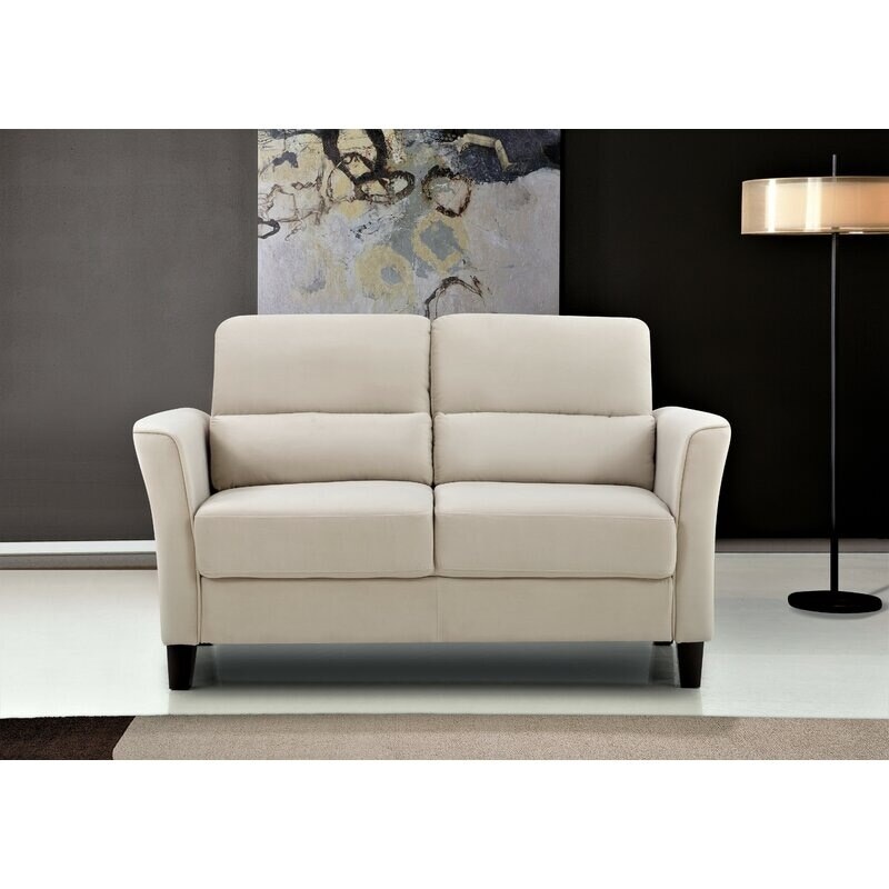 Mcguinness Velvet Loveseat Pink Modern & Contemporary eBay