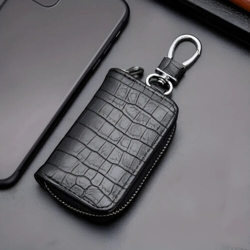 Autoschlüssel Tasche Schutz Schlüsselhülle Keyless Go Leder Schlüsselmäppchen - Bild 10 von 12