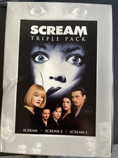 Scream Triple Pack DVD, 2009, 3-Disc Set Scream 1 , 2 and 3 NEW Sealed Boxset