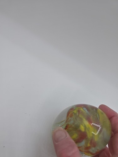 Vintage Qualle Briefbeschwerer Dynastie Galerie Kunst Glas UV & leuchtet im Dunkeln - Bild 4 von 9