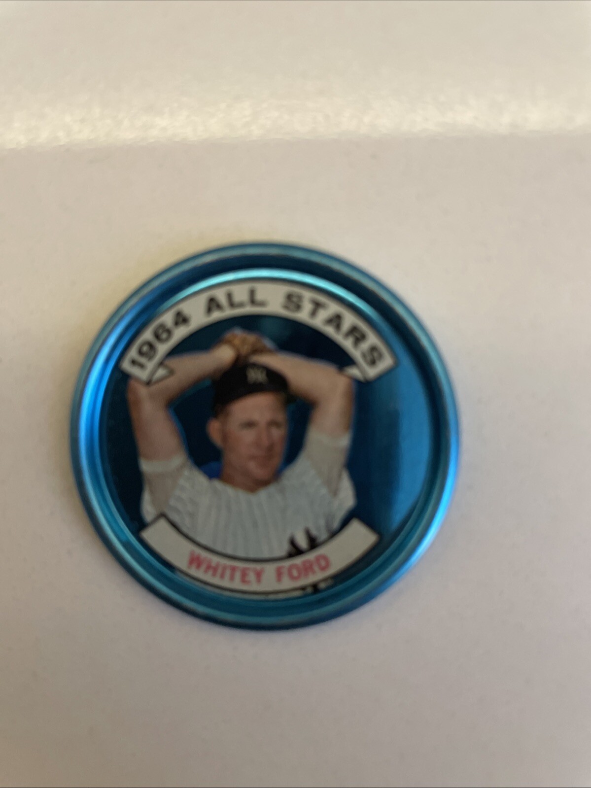 1964 Topps Coin #139 Whitey Ford All Star NICE!