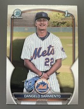 2023 Bowman Chrome Dangelo Sarmiento Chrome Prospects #BCP-161 New York Mets