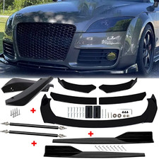 For Audi Tt Rs Front Rear Bumper Lip Spoiler Body Kit Splitter Side Skirt For Audi Tt Rs Front Rear Bumper Lip Spoiler Body Kit Splitter Side Skirt