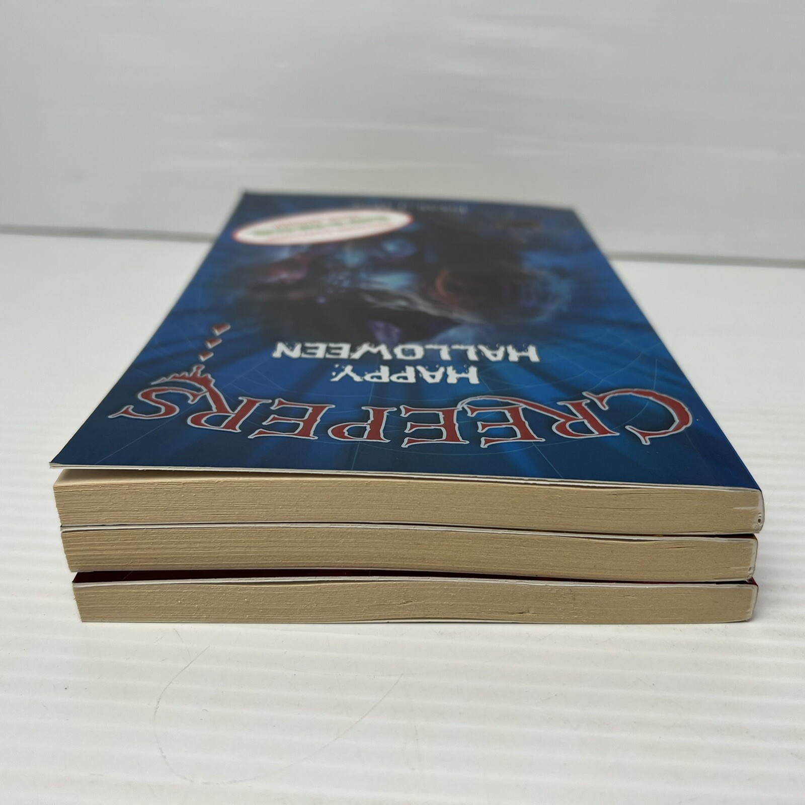 3 x Creepers Edgar J. Hyde Childrens Creepy Books Inc Glow In The Dark