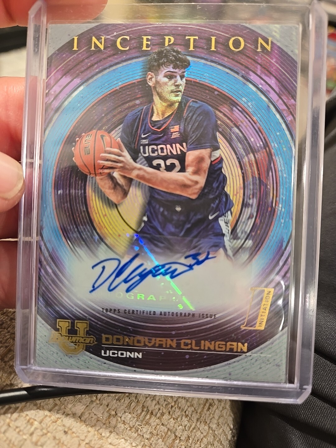 2022-23 Bowman U Inception - #BIA-DCN Donovan Clingan Rookie Auto