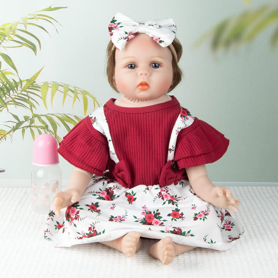 Reborn Baby Doll Clothes Accessories 22 Inch Girl Outfit Adorable Floral Romper eBay