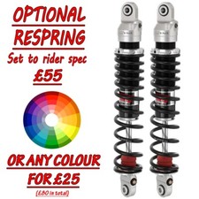 Honda CR250 Red Rocket Elsinore 1972 - 1977 YSS Twin Shocks RZ362-365TR-02VT