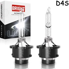 D4S 6000k 9070-39-350 HID Xenon Bulbs White 2 Set for Mazda CX-5 CX-9 2015-2019