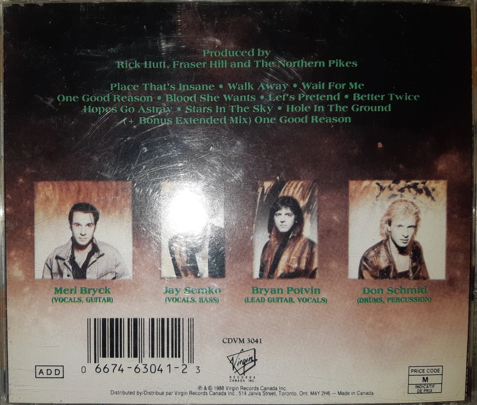 Northern Pikes - Secrets Of The Alibi. CD. Very Good Used Condition. - Image 2 of 2