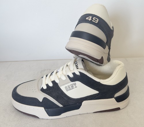 Gant Brookpal Sneaker White Grey Lace Up Mens Trainers - RRP £105 - Picture 6 of 9