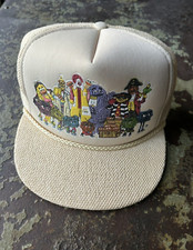 Vintage Mcdonalds Hat 80's Characters RARE Snapback Ball Cap 1988 Group II
