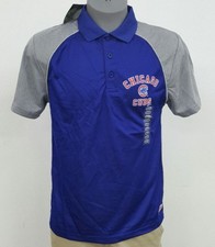 Camisa Polo Stitches Athletic MLB Genuine Merch Chicago Cubs Para Hombre Nueva con Etiquetas S M L XL