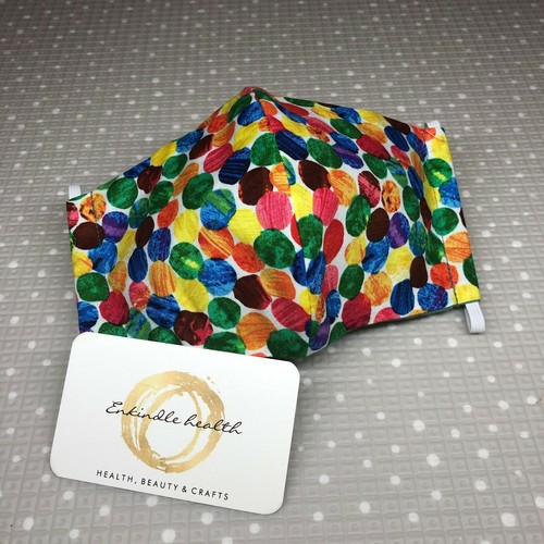 Adult & Kids Reusable washable triple layer cotton face mask *Made in Australia* - Foto 10 di 81