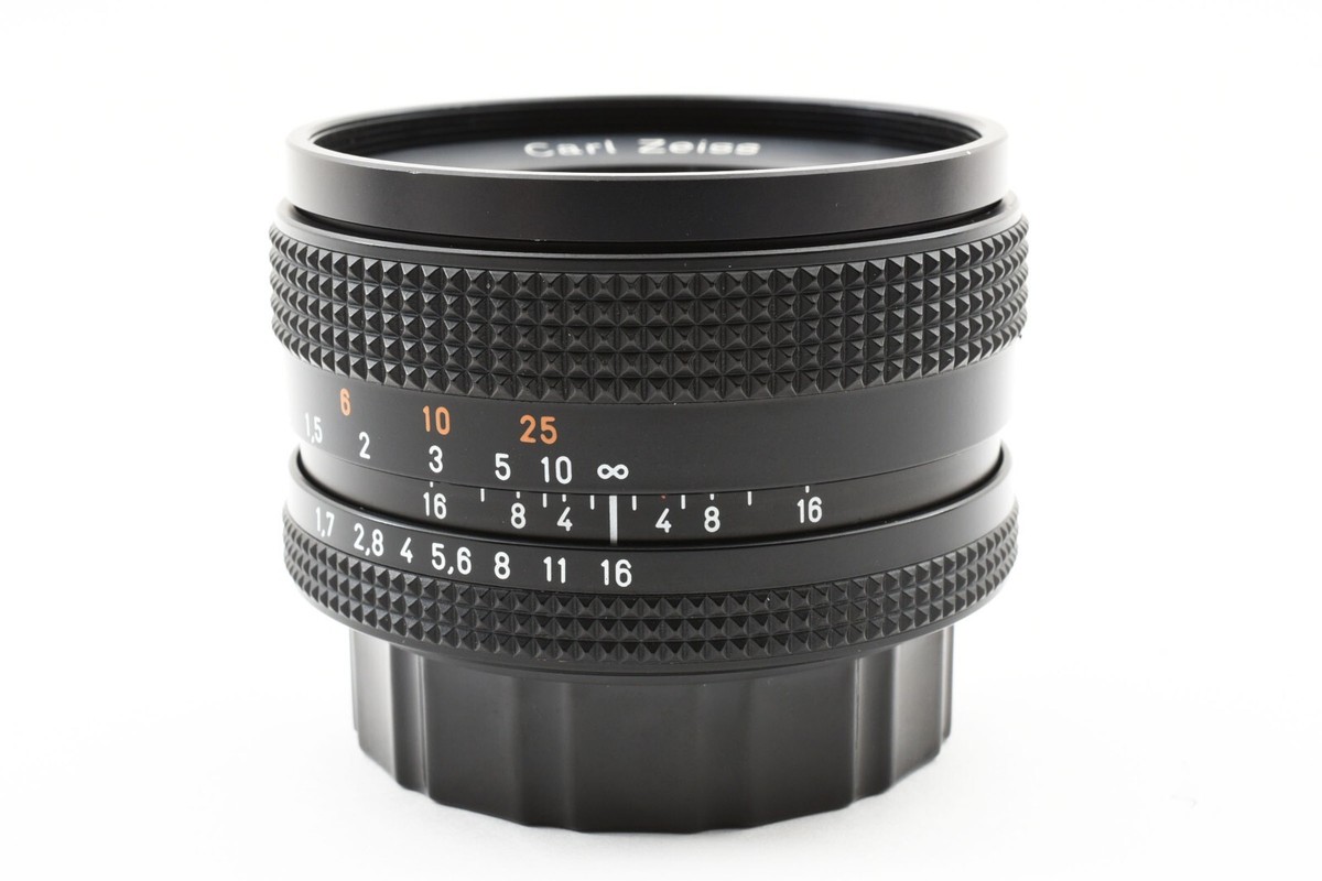 Exc+5] CONTAX Carl Zeiss Planar 50mm F/1.7 T* AEJ MF Lens CY Mount