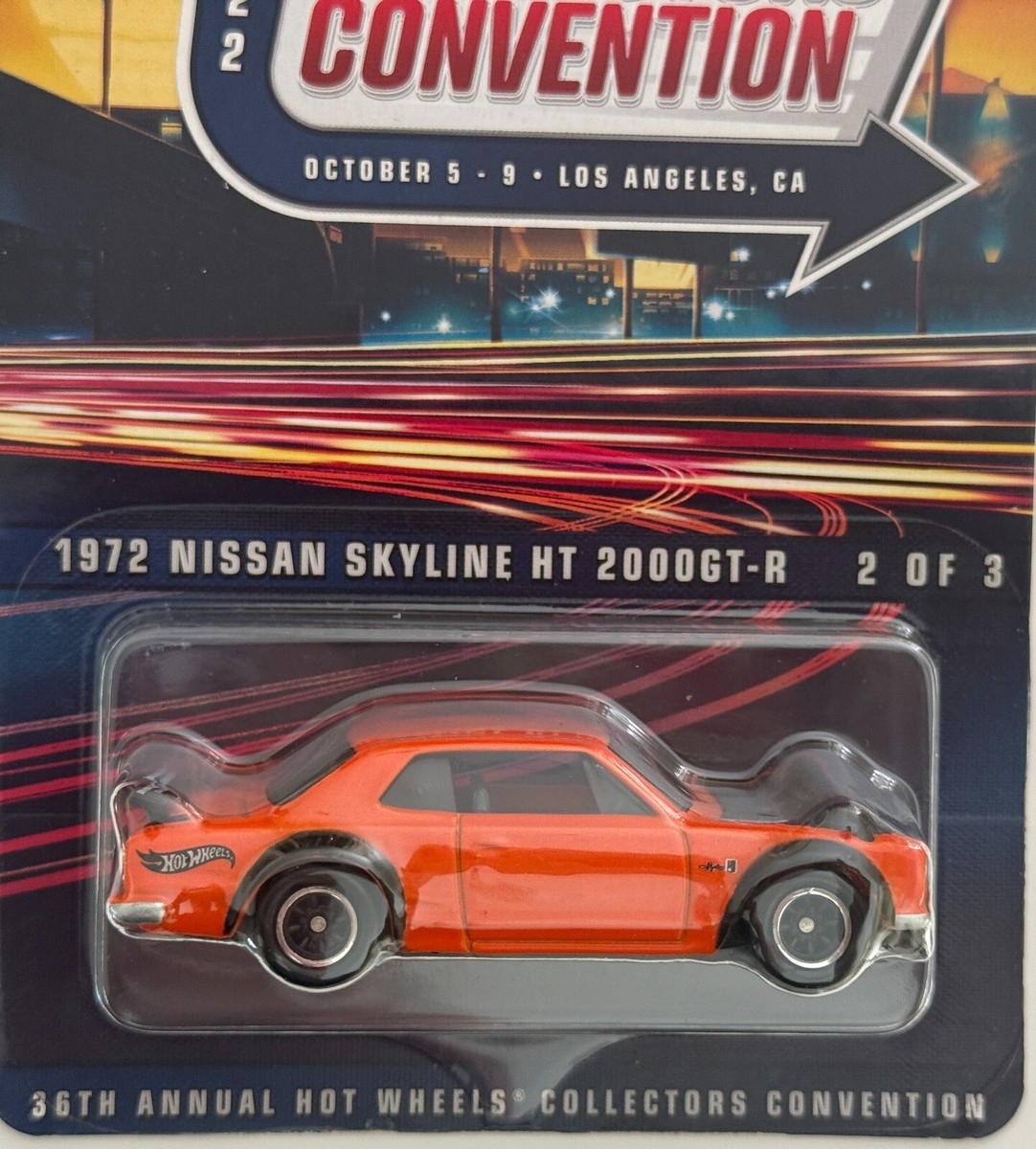 Hot Wheels 36th Annual Convention 1972 Nissan Skyline HT 200GT-R