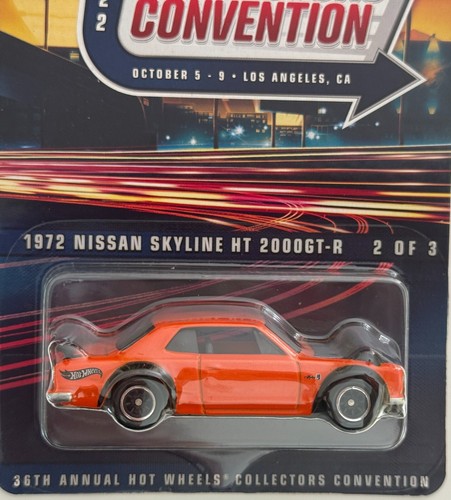 Hot Wheels 36th Annual Convention 1972 Nissan Skyline HT 200GT-R , # 05998/6200 - Picture 4 of 7