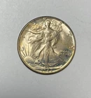 1942 Walking Liberty half Dollar BU++ Pretty Color