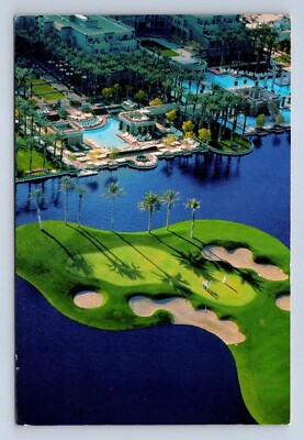 Hyatt Regency Scottsdale at Gainey Ranch Aerial View Postcard Unposted