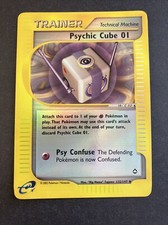 Pokémon TCG Psychic Cube 01 Aquapolis 132/147 1st Edition Reverse Holo Uncommon on eBay