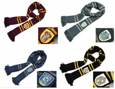 UK Harry Potter Scarf Kids Adult Gryffindor-Slytherin-Hufflepuff-Raveclaw Scarf